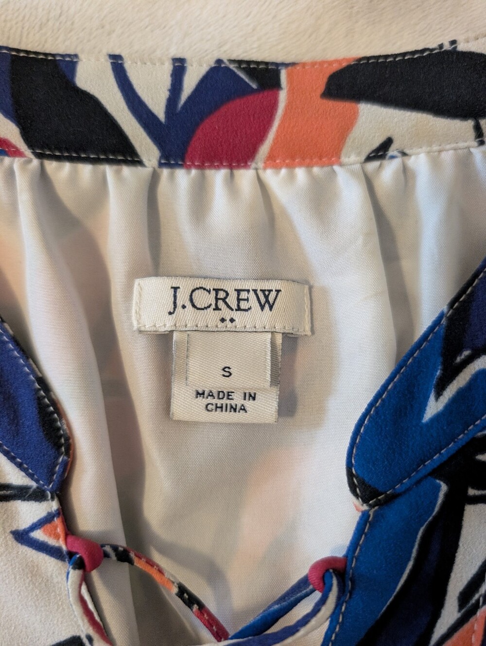 J Crew Floral Butterfly Pattern Dress - Picture 5 of 7
